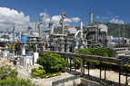 Towngas Tai Po Production Plant using natural gas as the feedstock to produce town gas.